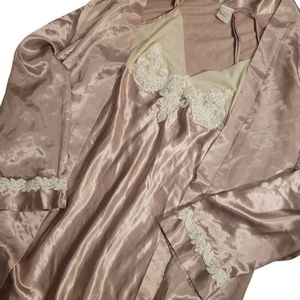 Blush / Champagne Bridal Lingerie Set. Size Large